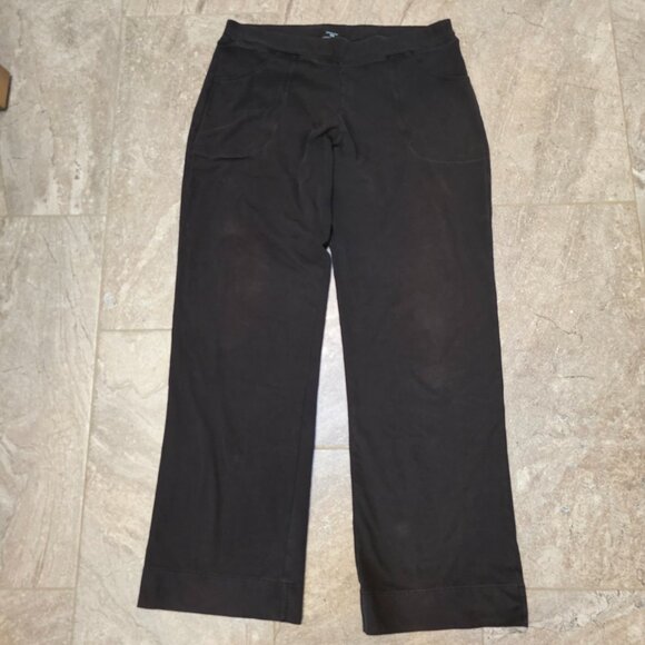 Patagonia Women's Black Joggers Size Large Pockets pull on - Picture 1 of 11